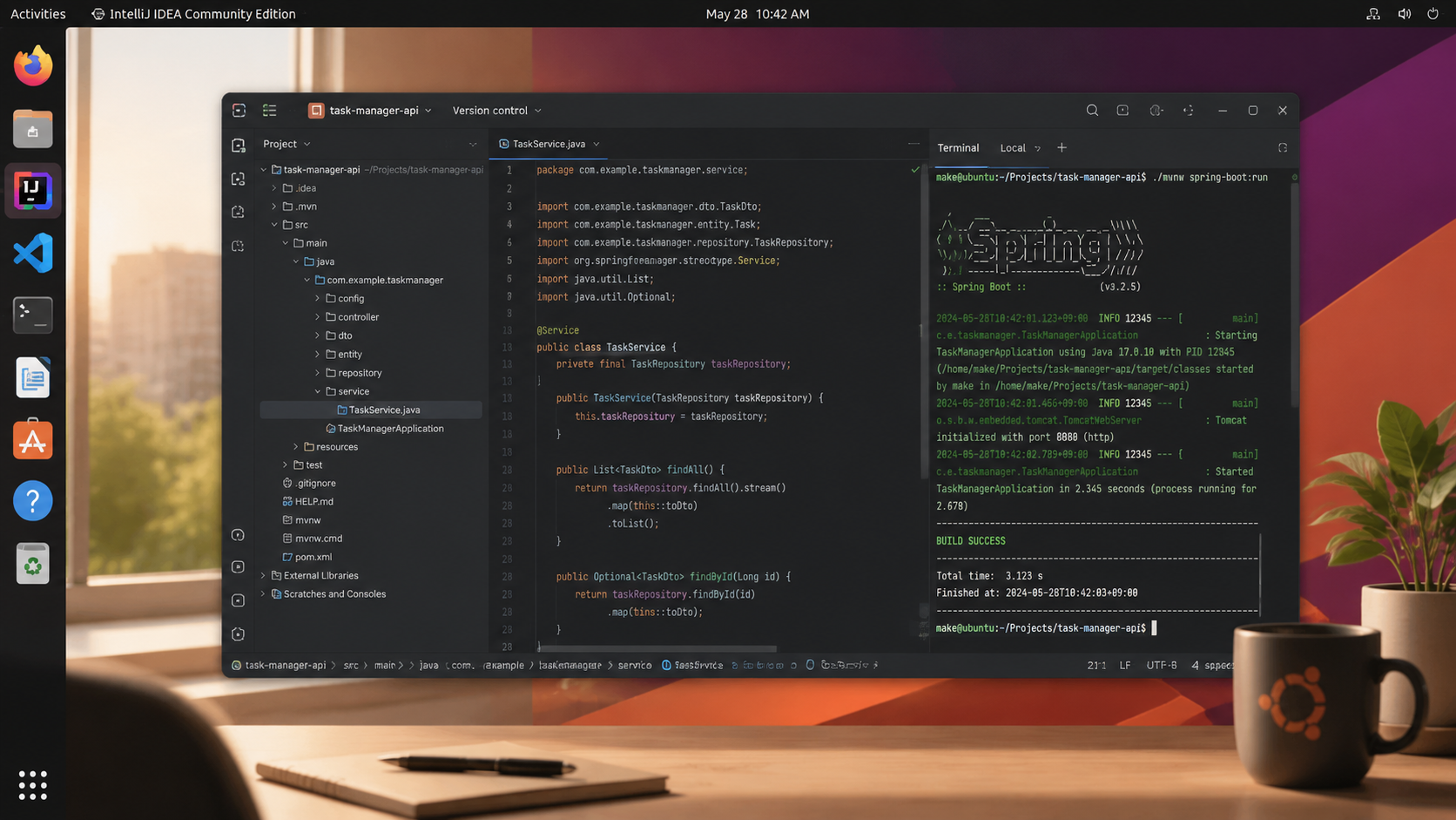 Ubuntu 开发桌面